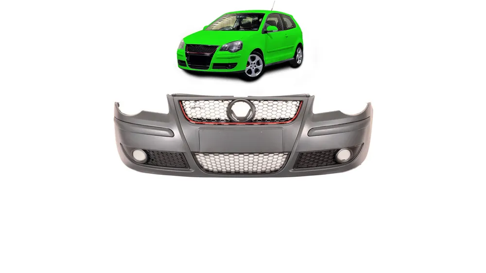 Cena promocyjna - Zderzak Volkswagen POLO IV Facelift Przód Grill