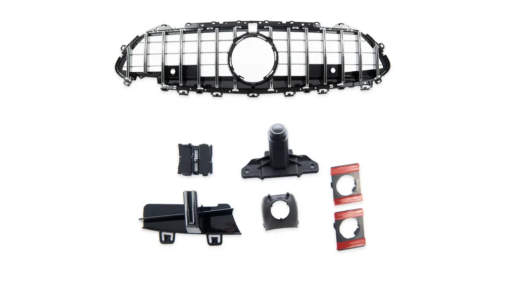 Hit sprzedaży - Grill Mercedes-Benz CLS C257 GT Chrome & Black Camera