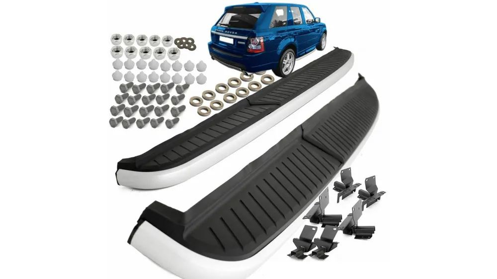 Ekstra rabat | Stopnie boczne Land Rover Range Rover SPORT I L320 Aluminium