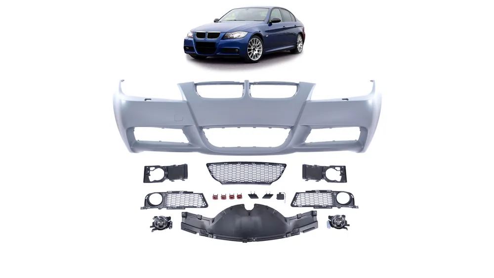 Zderzak BMW 3 E90 E91 Przód SRA Halogen - Top produkt