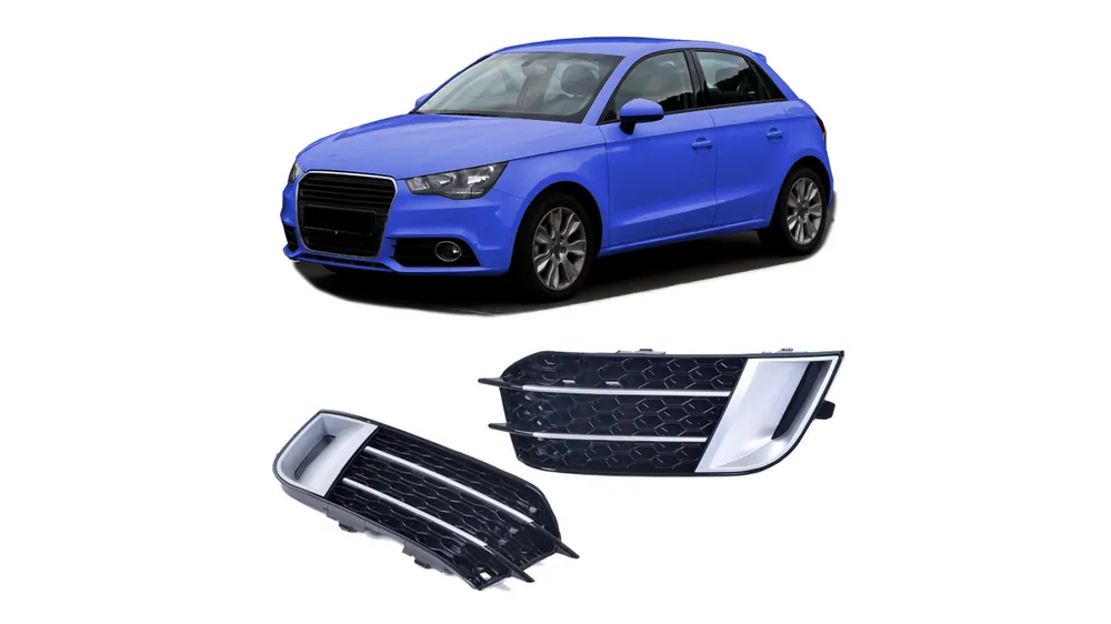 Outlet - Ramka halogenów Audi A1 8X Silver