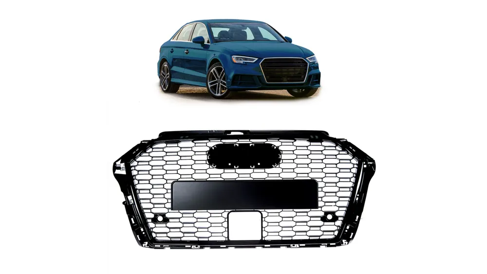Grill Audi A3 8V Facelift Gloss Black - Łatwe zamówienie