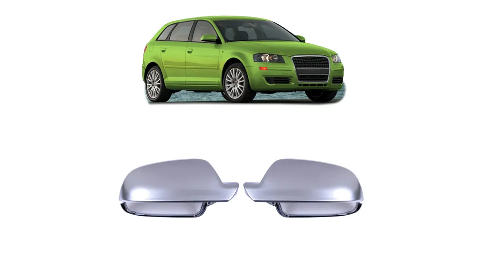 Top oferta | Nakładki Lusterek Audi A3 A4 A5 Matt Silver