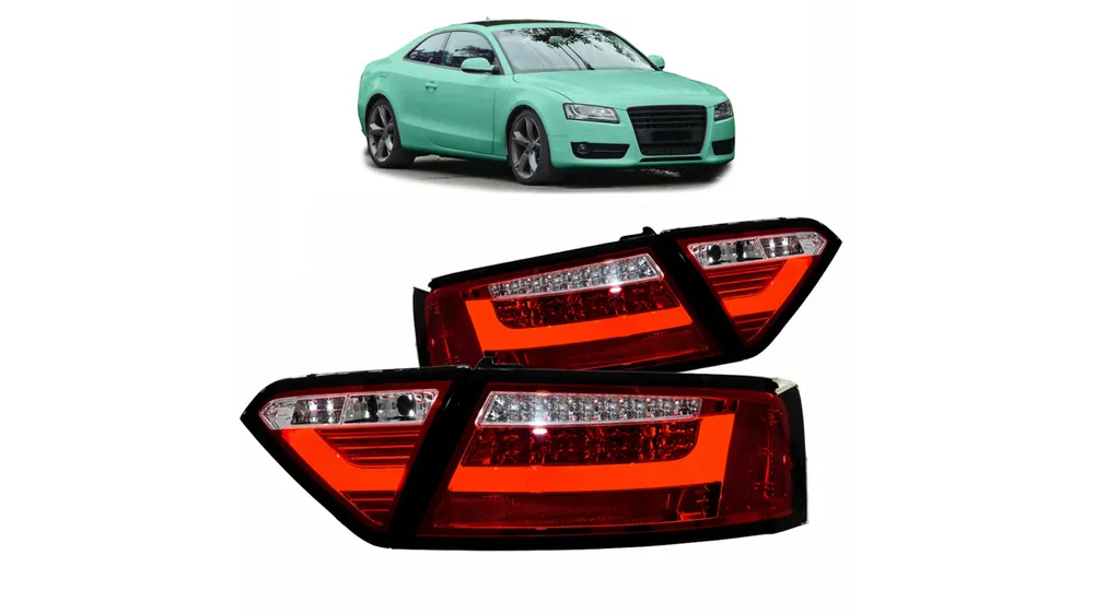 Lampy Audi A5 8T Tył LED Red-Clear - Nowość już dostępna