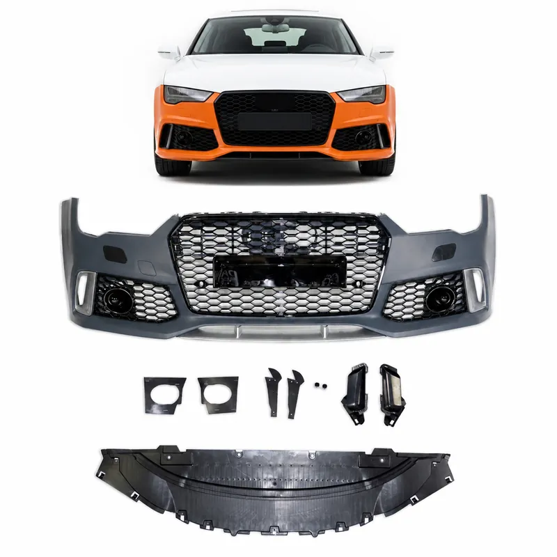 Ograniczona ilość | Zderzak Audi A7 C7 Facelift Przód