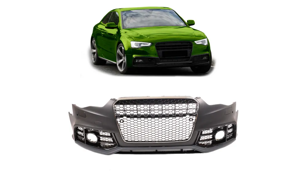 Zderzak Audi A5 8T Facelift Przód PDC Halogen Grill - Premium