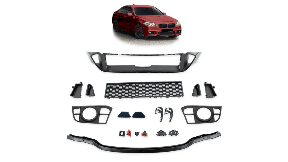 Akcesoria zderzaka BMW 5 F10 F11 Przód Kratki - Bezpieczna płatność