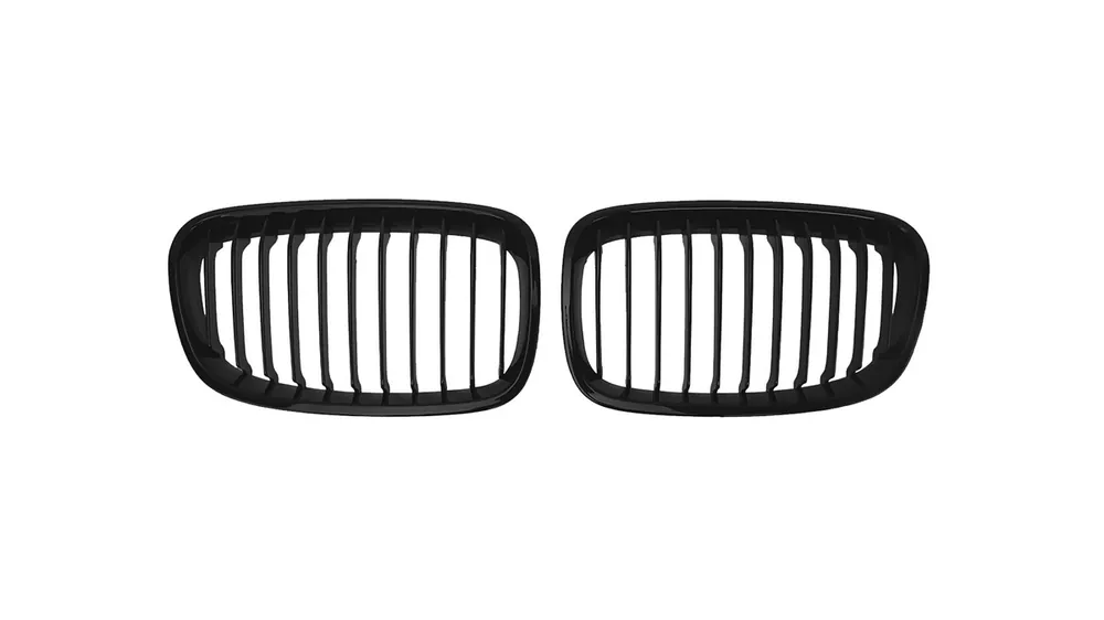 Grill BMW 1 F20 F21 pojedyncze żeberka Matt Black - Produkt polecany