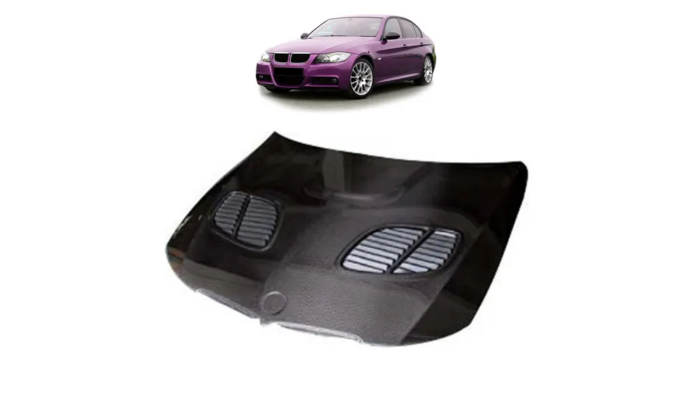 Hit cenowy | Maska BMW 3 E90 E91 z Wlotem Carbon