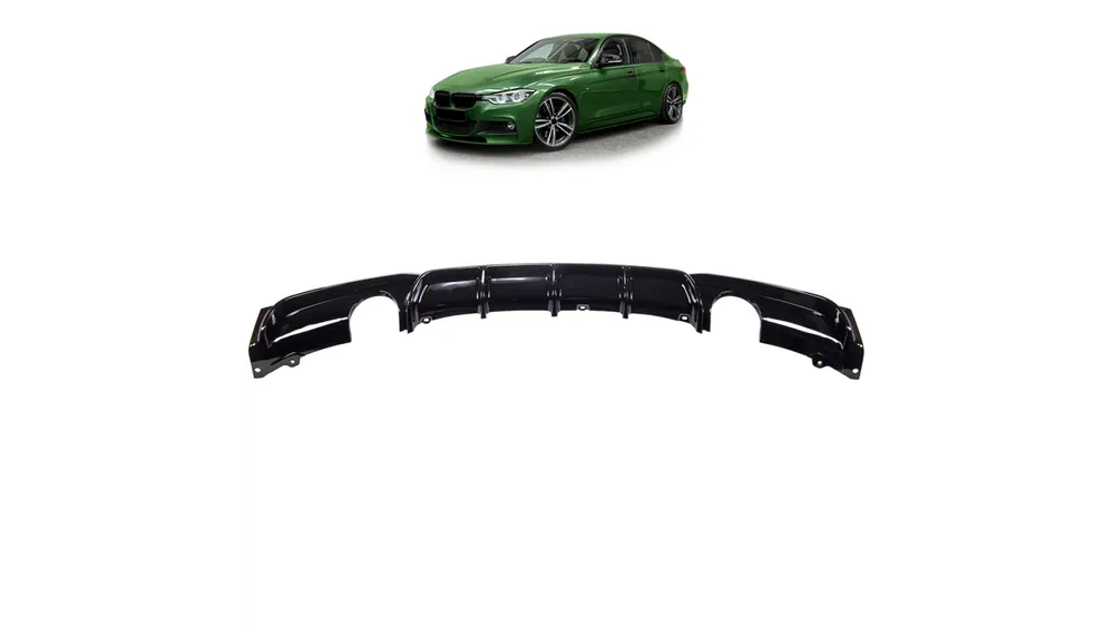 Bezpośrednio od producenta - Dyfuzor BMW 3 F30 F31 Tył Gloss Black
