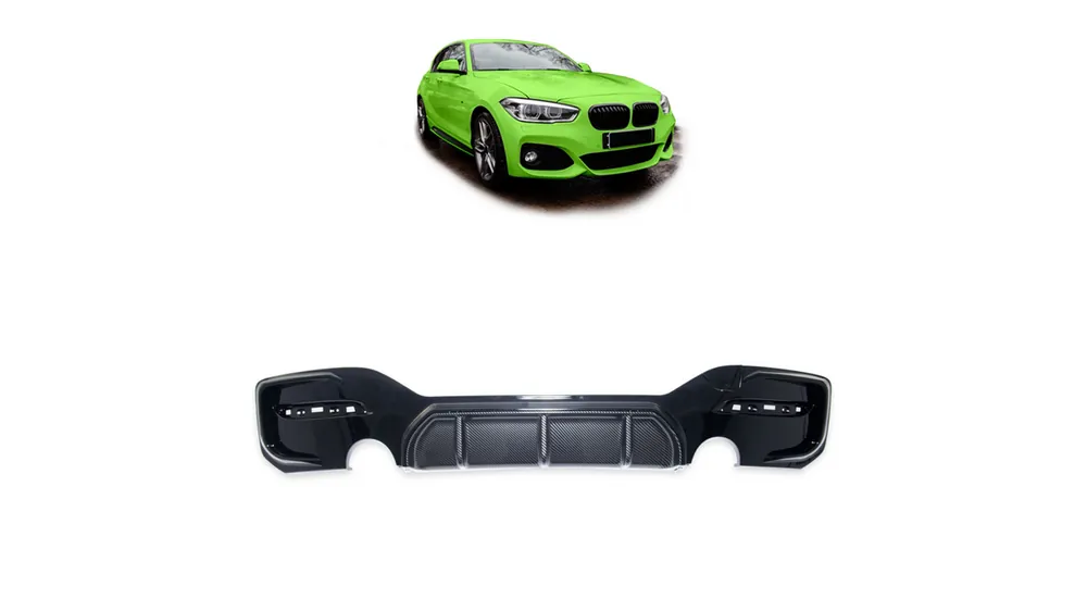 Dyfuzor BMW 1 F20 F21 Facelift Tył Carbon Look | Nie przegap