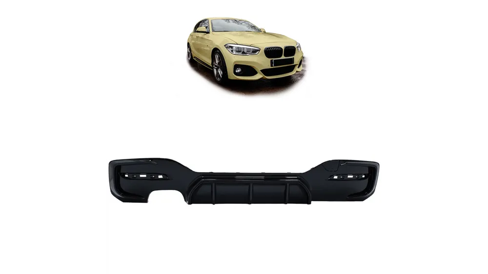 Profesjonalna jakość | Dyfuzor BMW 1 F20 F21 Facelift Tył Gloss Black