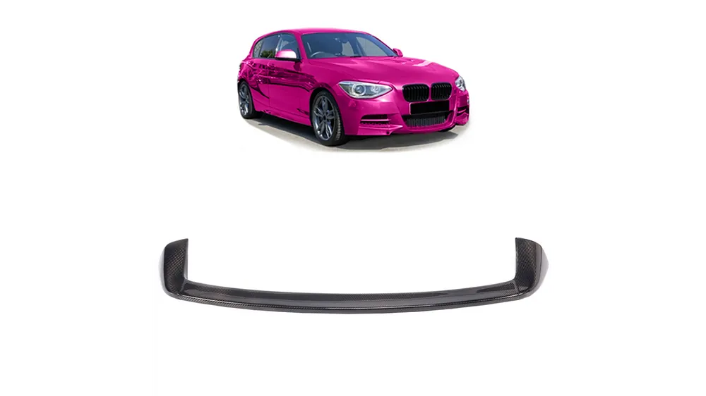 Łatwy zwrot | Lotka BMW 1 F20 F21 Lip Carbon