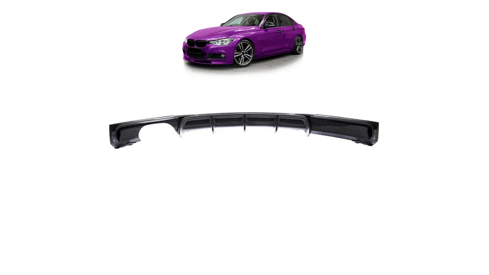 Dyfuzor BMW 3 F30 F31 Tył Carbon Look - Produkt ceniony przez klientów