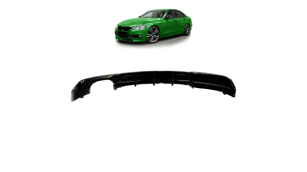 Dyfuzor BMW 3 F30 F31 Tył Gloss Black - Nowość w sklepie