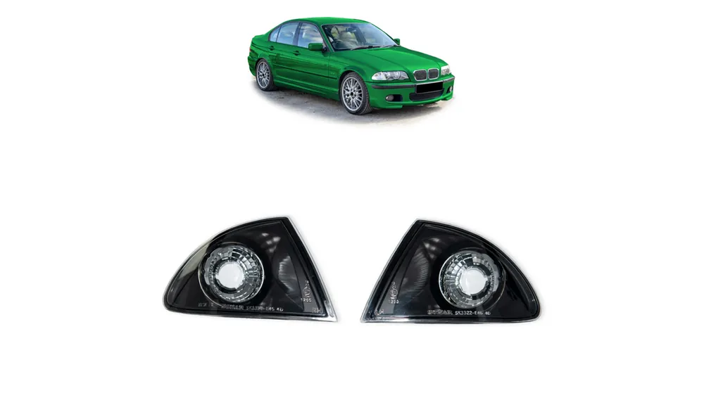 Kierunkowskazy BMW 3 E46 Black - Oferta specjalna