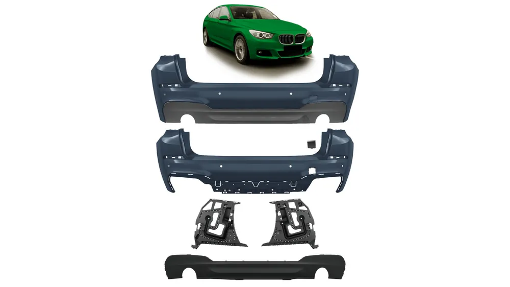 Okazja dnia | Zderzak BMW 5 F07 Facelift Tył z dyfuzorem