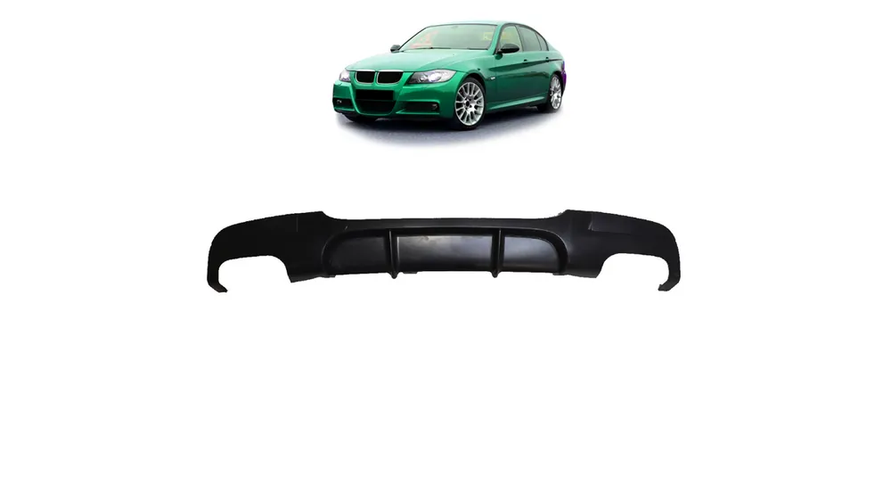 Dyfuzor BMW 3 E90 E91 Tył Matt Black | Hit
