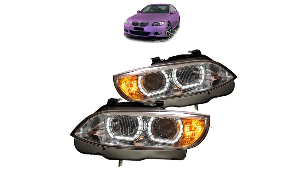 Zamów teraz | Lampy BMW 3 E92 E93 Przód Xenon Chrome DRL AFS