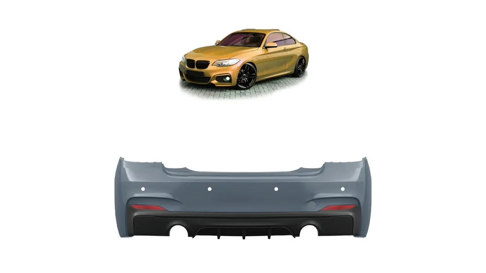 Zderzak BMW 2 F22 F23 Tył z dyfuzorem - Tylko dziś