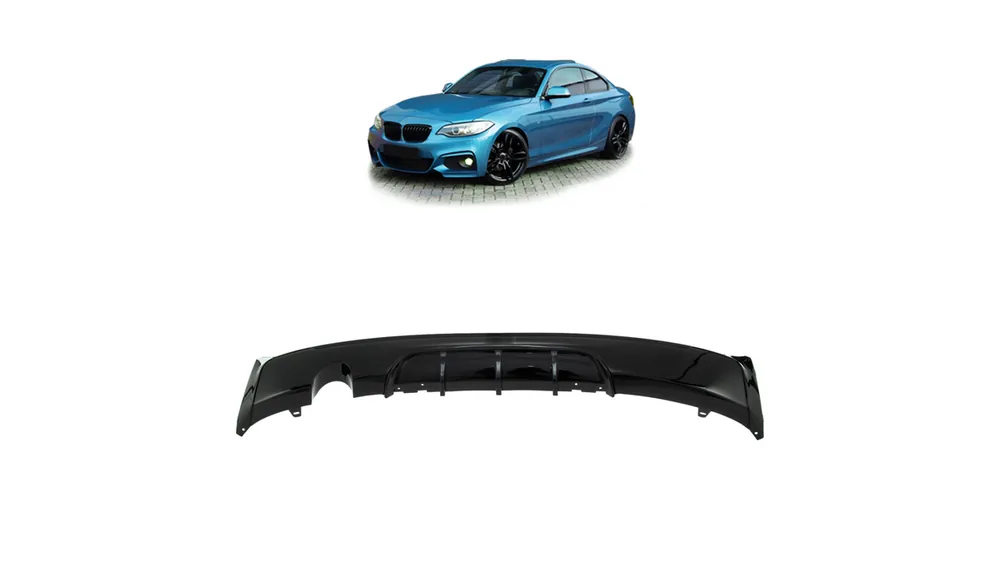 Dyfuzor BMW 2 F22 F23 Tył Gloss Black | Kup dziś