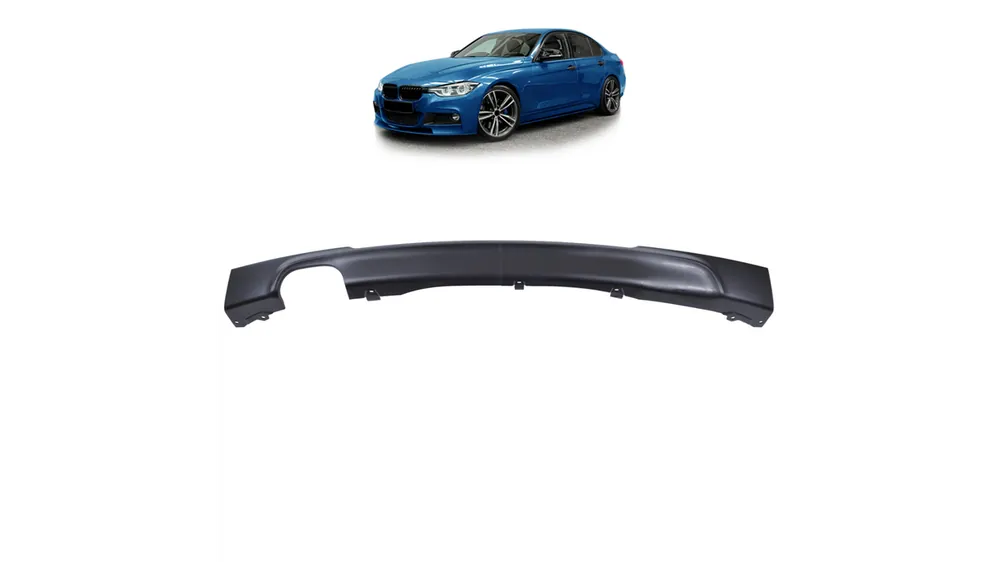 Dyfuzor BMW 3 F30 F31 Tył Matt Black - Najwyższa jakość