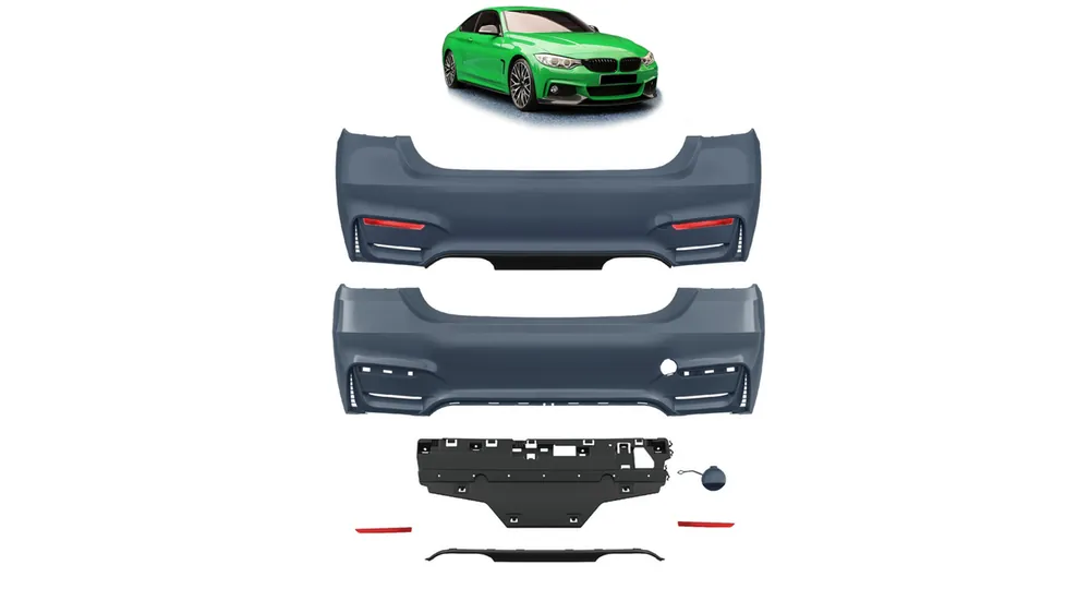 Okazja | Zderzak BMW 4 F32 F33 F36 Tył z dyfuzorem
