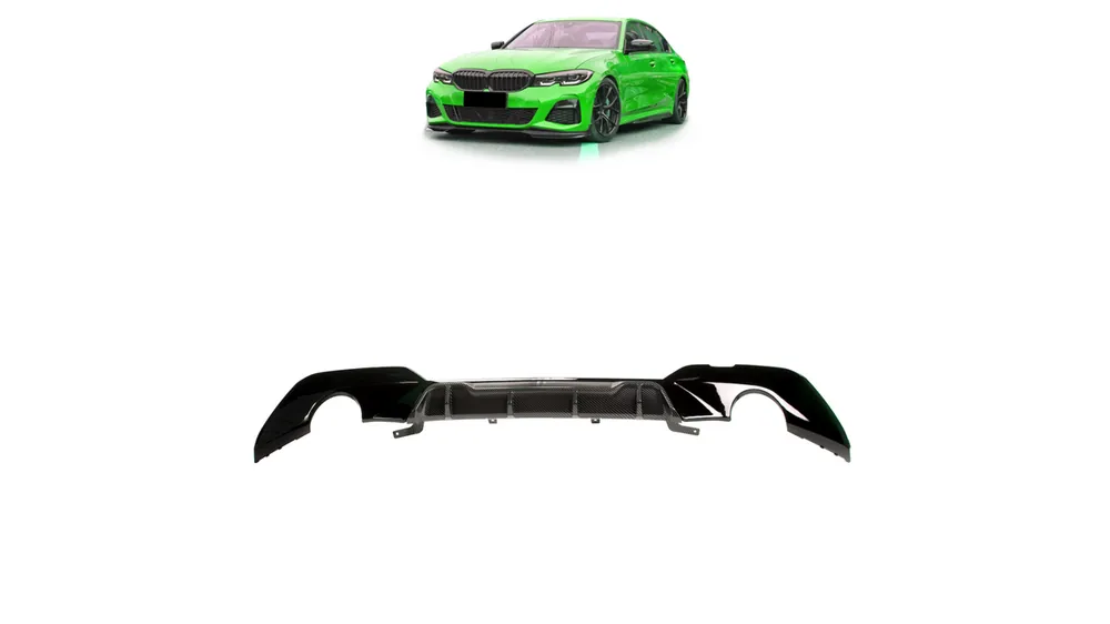 Cena producenta - Dyfuzor BMW 3 G20 G21 Tył Carbon Look
