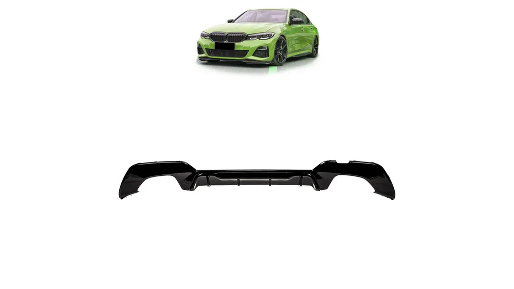 Dyfuzor BMW 3 G20 G21 Tył Gloss Black | Sprawdź teraz