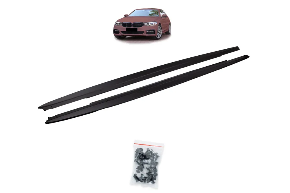 Dokładka BMW 5 G30 G31 Progi Matt Black - Klienci polecają