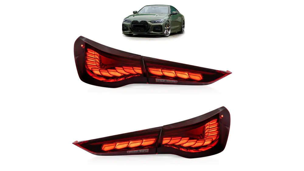 Lampy BMW 4 G22 G23 G83 G26 Tył Dynamic LED Red - Sprawdzony produkt
