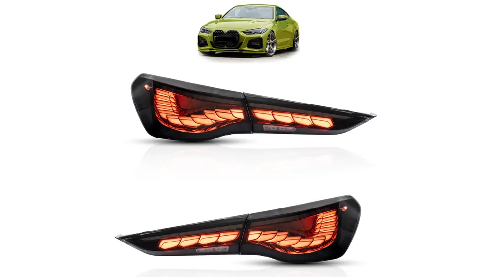 Szybka dostawa - Lampy BMW 4 G22 Tył Dynamic LED Smoke