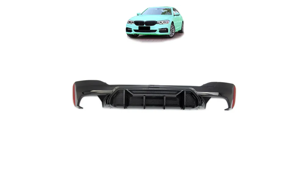 Nie czekaj - Dyfuzor BMW 5 G30 F90 G31 Tył Carbon Look