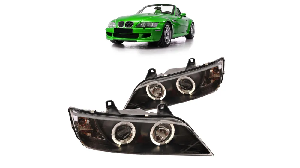 Zamów teraz | Lampy BMW Z3 3 E36 Przód Black