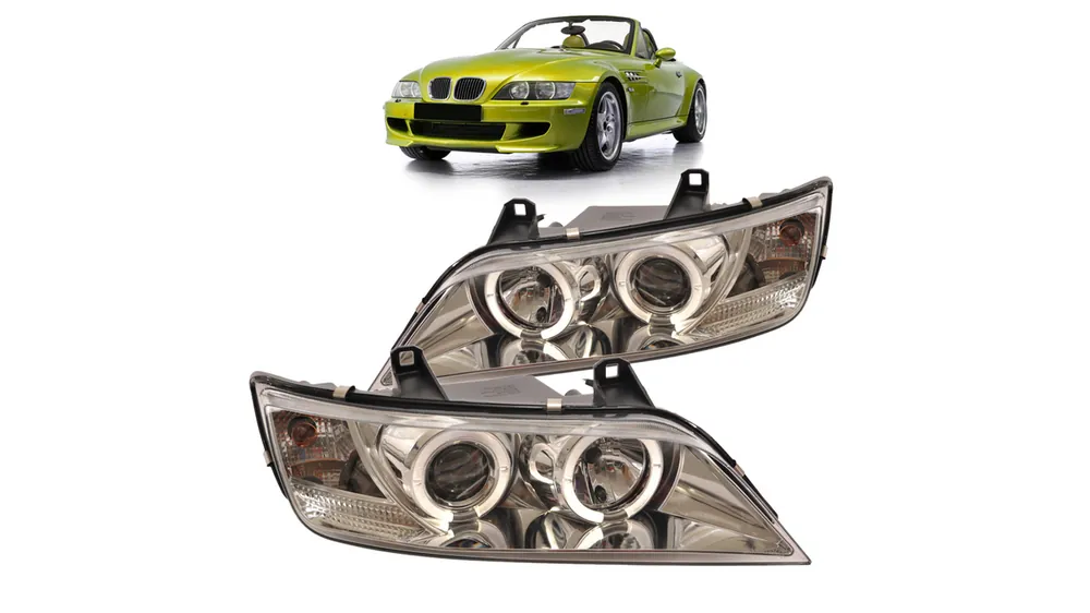 Lampy BMW Z3 3 E36 Przód Chrome | Top produkt