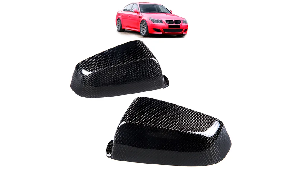 Nakładki lusterek BMW 5 E60 E61 Carbon - Na stanie
