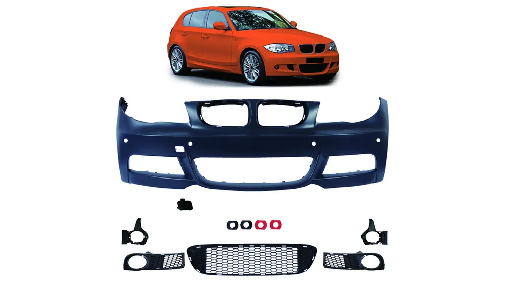 Klienci polecają | Zderzak BMW 1 E81 E82 E87 E88 Przód PDC
