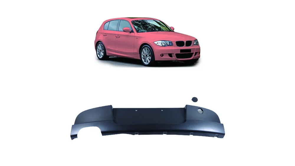 Dyfuzor BMW 1 E81 E87 Tył Matt Black - Do wyczerpania zapasów