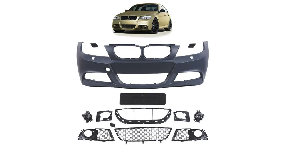 Wysoka jakość - Zderzak BMW 3 E90 E91 Facelift Przód SRA