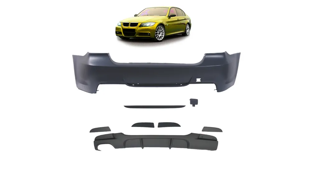 Zderzak BMW 3 E90 Tył z dyfuzorem | Świetna oferta