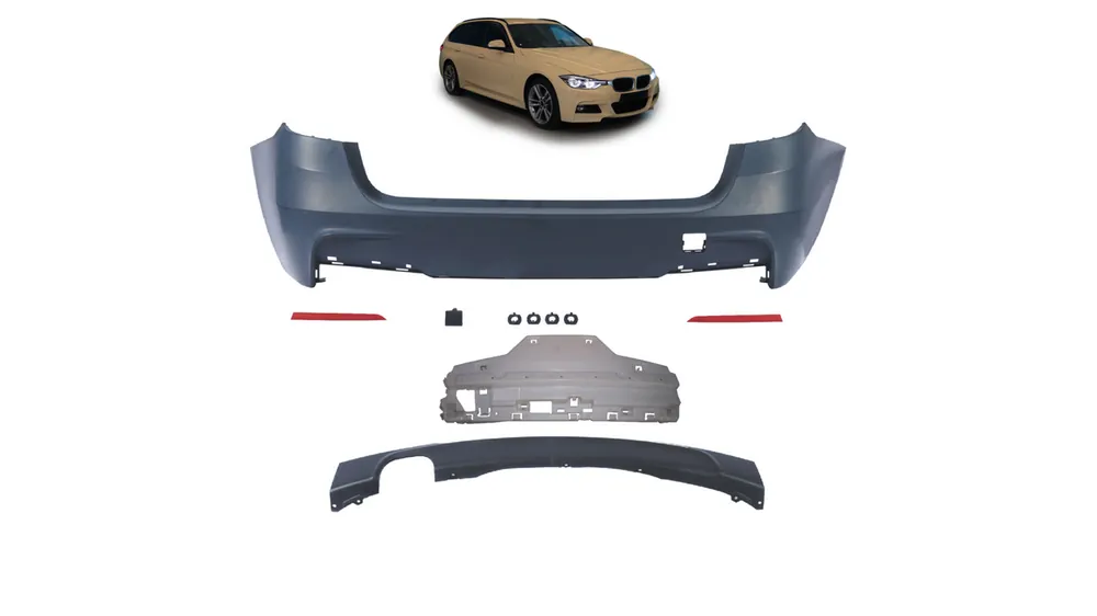 Zderzak BMW 3 F31 Tył z dyfuzorem | Nowość