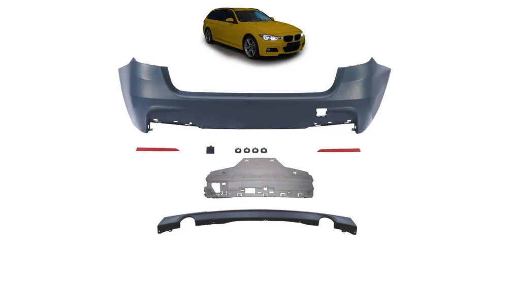 Produkt wysokiej jakości - Zderzak BMW 3 F31 Tył z dyfuzorem