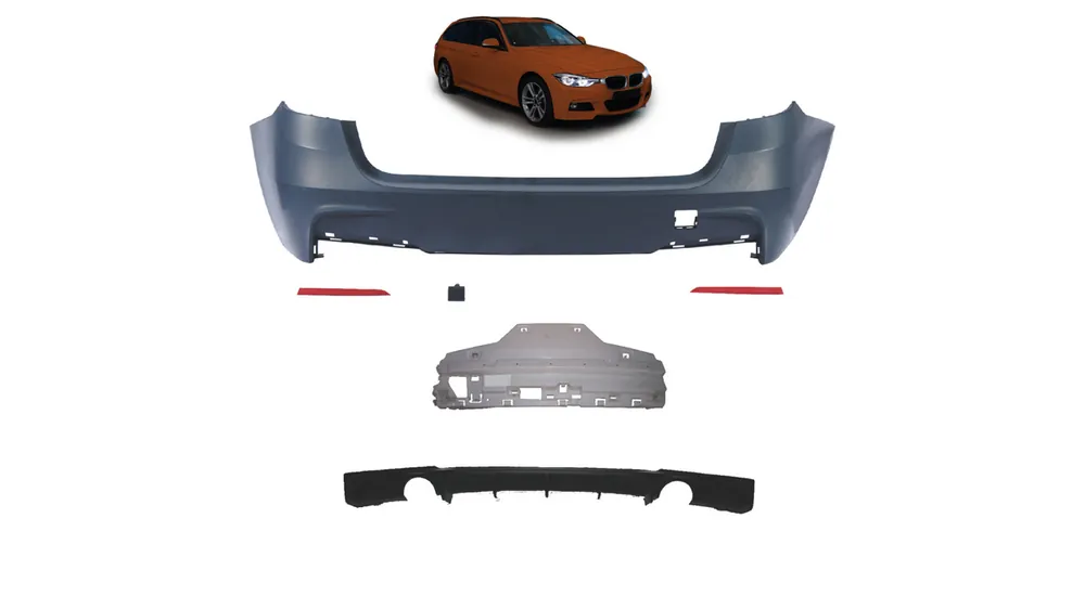 Zderzak BMW 3 F31 Tył z dyfuzorem - Okazja cenowa