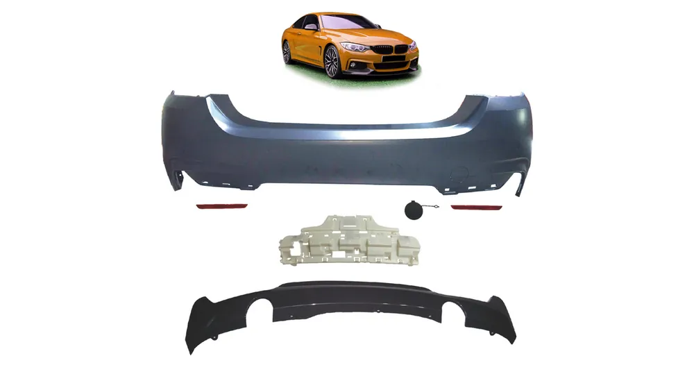 W sprzedaży | Zderzak BMW 4 F32 F33 F36 Tył z dyfuzorem