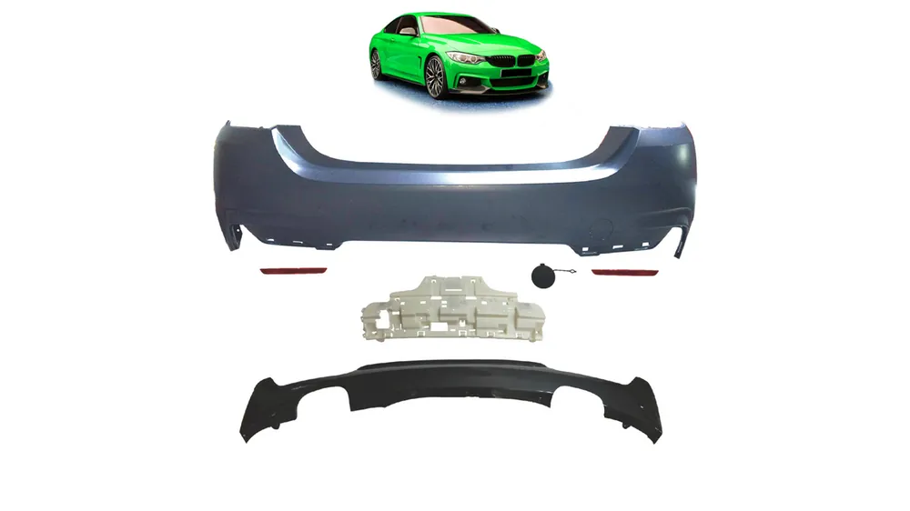 Zderzak BMW 4 F32 F33 F36 Tył z dyfuzorem - Łatwe zamówienie