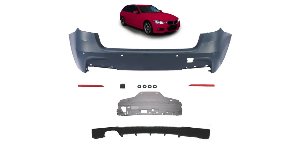 Zderzak BMW 3 F31 Tył z dyfuzorem - Nowość w ofercie