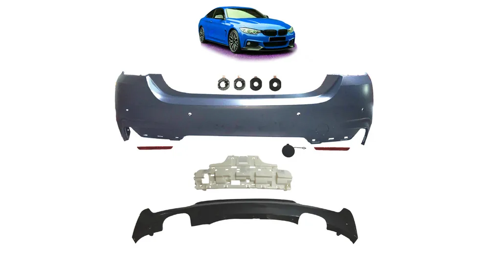 Zderzak BMW 4 F32 F33 F36 Tył z dyfuzorem - Zostało tylko kilka sztuk