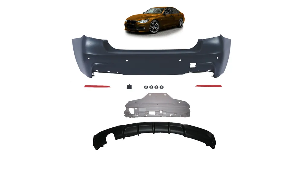 Zderzak BMW 3 F30 Tył z dyfuzorem - Nowość w ofercie