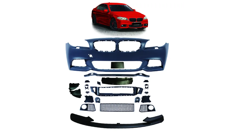 Zderzak BMW 5 F10 F11 Przód SRA Halogen - Szybka wysyłka