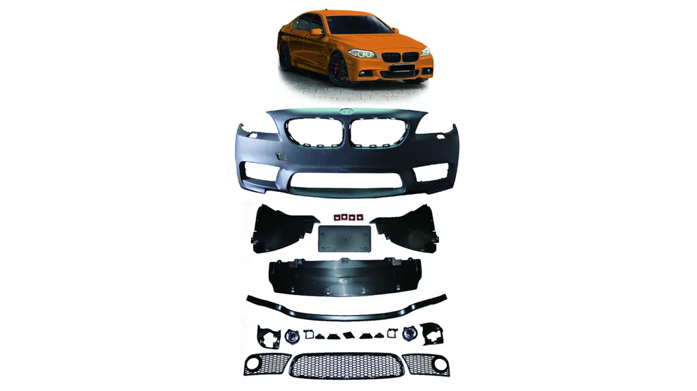 Obniżka - Zderzak BMW 5 F10 F11 Przód SRA Halogen